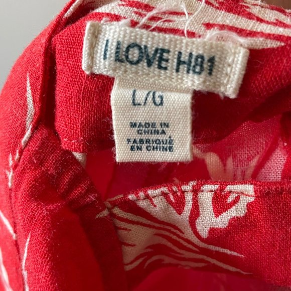 BOGO - Red Floral Romper - Picture 5 of 6